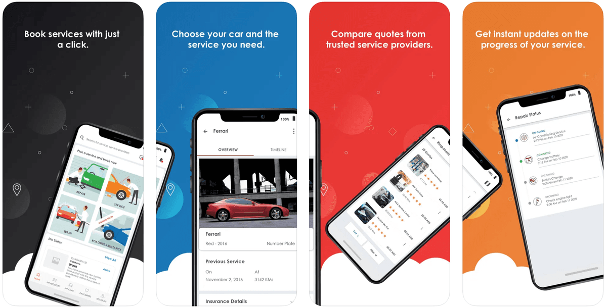 Carcility app screenshot