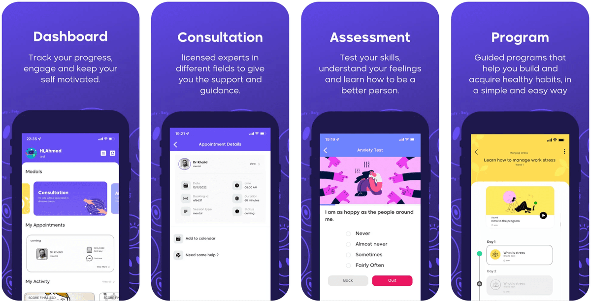 Befy app screenshot
